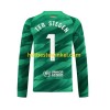 FC Barcelona Ter Stegen 1 Voetbalshirts Doelman Thuis 2023-24 - LS